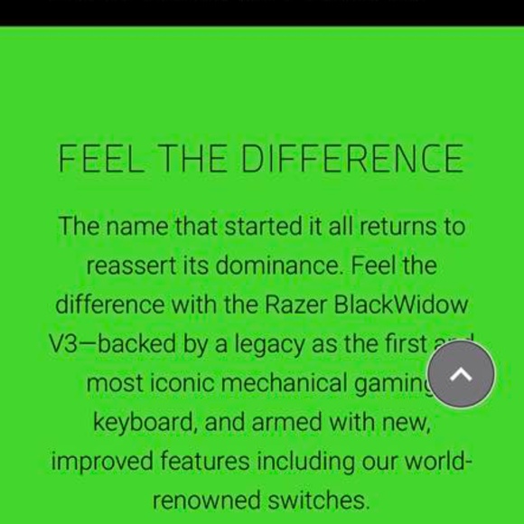 Razer Blackwidow V3 gaming keyboard - Picture 5 of 11